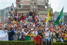 Pope Francis Visits Portugal - Day 1