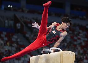 (Chengdu Universiade) CHINA-CHENGDU-WORLD UNIVERSITY GAMES-ARTISTIC GYMNASTICS(CN)