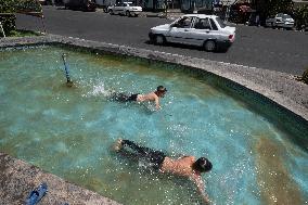 Heatwave In Tehran, Iran