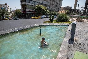 Heatwave In Tehran, Iran