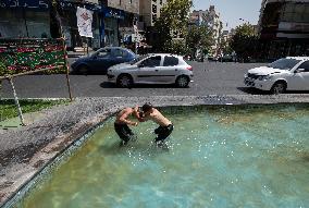 Heatwave In Tehran, Iran