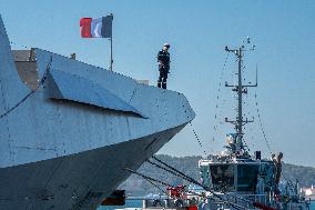 Arrival Of The Multi-Mission Frigate LORRAINE - Toulon