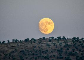 August's Supermoon In Syria