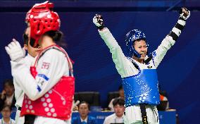 (Chengdu Universiade)CHINA-CHENGDU-WORLD UNIVERSITY GAMES-TAEKWONDO (CN)