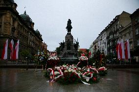 79th Anniversary Of The Outbreak Of The Warsaw Uprising In Krakow