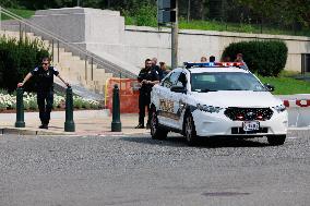 Police Respond To Active Shooter Report On Capitol Hill