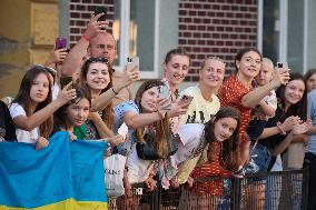 Zelensky Visits Zakarpattia Oblast