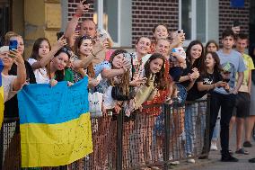 Zelensky Visits Zakarpattia Oblast