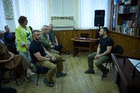 Zelensky Visits Zakarpattia Oblast