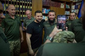 Zelensky Visits Zakarpattia Oblast