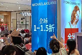 The Soon-to-be-closed Pacific Department Store in Shanghai