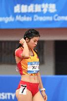 (Chengdu Universiade)CHINA-CHENGDU-WORLD UNIVERSITY GAMES-ATHLETICS(CN)