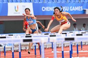 (Chengdu Universiade)CHINA-CHENGDU-WORLD UNIVERSITY GAMES-ATHLETICS(CN)