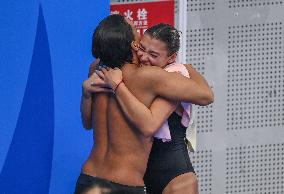 (Chengdu Universiade)CHINA-CHENGDU-WORLD UNIVERSITY GAMES-DIVING(CN)