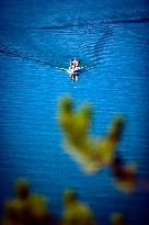 The Serre-Poncon Lake Is Almost Full After Last Year's Drought - France