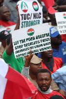 NIGERIA-ABUJA-LABOR PROTEST