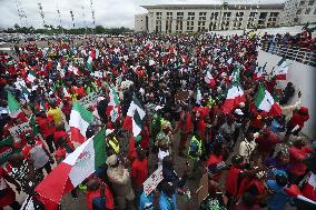 NIGERIA-ABUJA-LABOR PROTEST