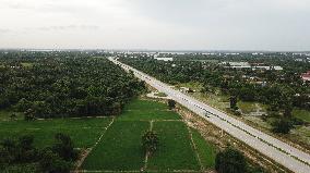 CAMBODIA-CHINA-FUNDED THIRD RING ROAD-INAUGURATION