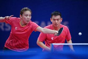 (Chengdu Universiade)CHINA-CHENGDU-WORLD UNIVERSITY GAMES-TABLE TENNIS (CN)