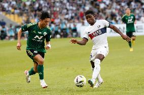 (SP)SOUTH KOREA-BUSAN-FOOTBALL-FRIENDLY MATCH-PSG VS JEONBUK