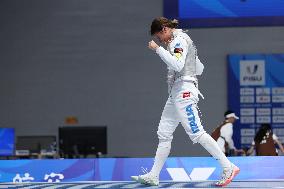 (Chengdu Universiade)CHINA-CHENGDU-WORLD UNIVERSITY GAMES-FENCING (CN)