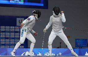 (Chengdu Universiade)CHINA-CHENGDU-WORLD UNIVERSITY GAMES-FENCING (CN)