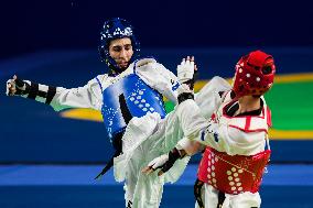 (Chengdu Universiade)CHINA-CHENGDU-WORLD UNIVERSITY GAMES-TAEKWONDO (CN)