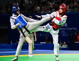 (Chengdu Universiade)CHINA-CHENGDU-WORLD UNIVERSITY GAMES-TAEKWONDO (CN)