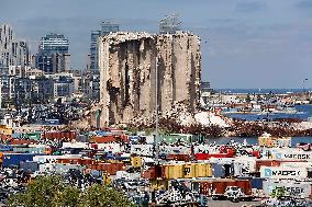 LEBANON-BEIRUT-PORT BLAST-THIRD ANNIVERSARY