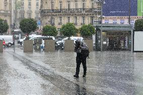 Rain Record In Paris For The End Of July