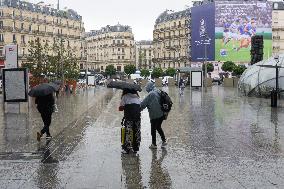 Rain Record In Paris For The End Of July