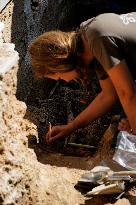 Exhumation Of A Mass Grave Of Franco´s Dictatorship.