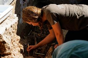 Exhumation Of A Mass Grave Of Franco´s Dictatorship.