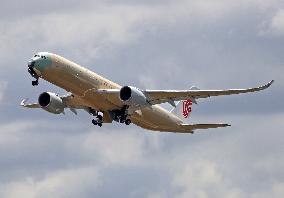 Air China A350-941 first flight at Toulouse Blagnac airport