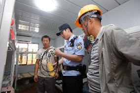 Police Patrol For Safety in Lianyungang, China
