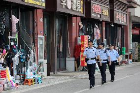 Police Patrol For Safety in Lianyungang, China