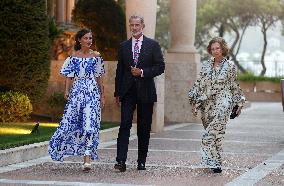 Royals Host Dinner For Authorities - Palma De Mallorca