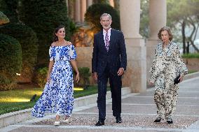 Royals Host Dinner For Authorities - Palma De Mallorca