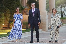 Royals Host Dinner For Authorities - Palma De Mallorca