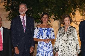 Royals Host Dinner For Authorities - Palma De Mallorca