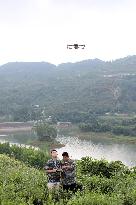 Drones Patrol Mountains And Rivers in Chongqing, ChinaCFOTO