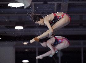 (SP)GERMANY-BERLIN-DIVING-WORLD CUP-SUPER FINAL-WOMEN'S SYNCHRONIZED 10M PLATFORM