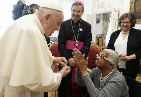 Meeting With Pope Francis - Lisbon