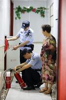 Police Patrol For Safety in Lianyungang, China