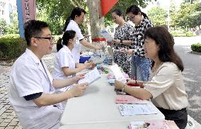 Street Medical Service in Zaozhuang, China