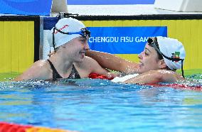 (Chengdu Universiade)CHINA-CHENGDU-WORLD UNIVERSITY GAMES-SWIMMING (CN)