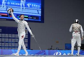(Chengdu Universiade)CHINA-CHENGDU-WORLD UNIVERSITY GAMES-FENCING (CN)