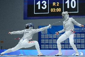 (Chengdu Universiade)CHINA-CHENGDU-WORLD UNIVERSITY GAMES-FENCING (CN)