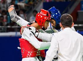 (Chengdu Universiade)CHINA-CHENGDU-WORLD UNIVERSITY GAMES-TAEKWONDO (CN)