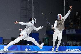 (Chengdu Universiade)CHINA-CHENGDU-WORLD UNIVERSITY GAMES-FENCING (CN)